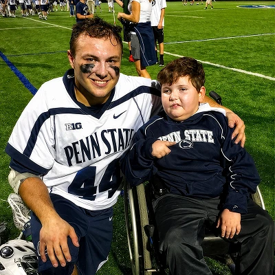 Gavin, adopted by Penn State Lacrosse