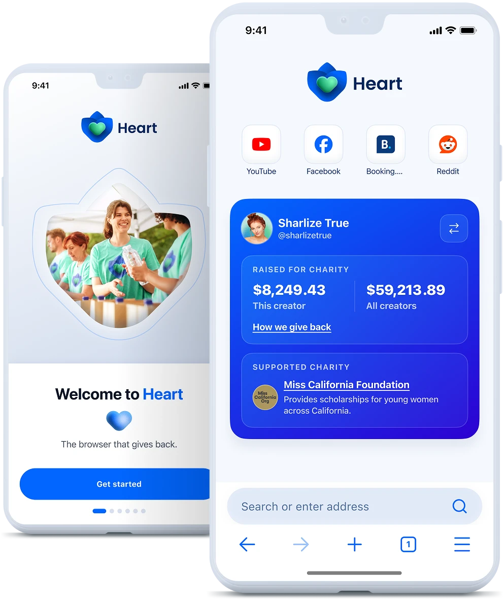 Heart browser for mobile (iOS/Android)