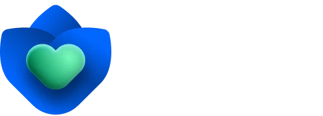 HeartBrowser.com Vertical Negative logo