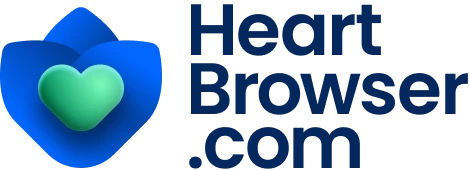 HeartBrowser.com Vertical logo
