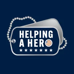 Helping A Hero logo
